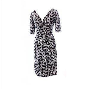 Lauren Ralph Lauren Black & White Dress